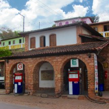 Petrol station of Lancois